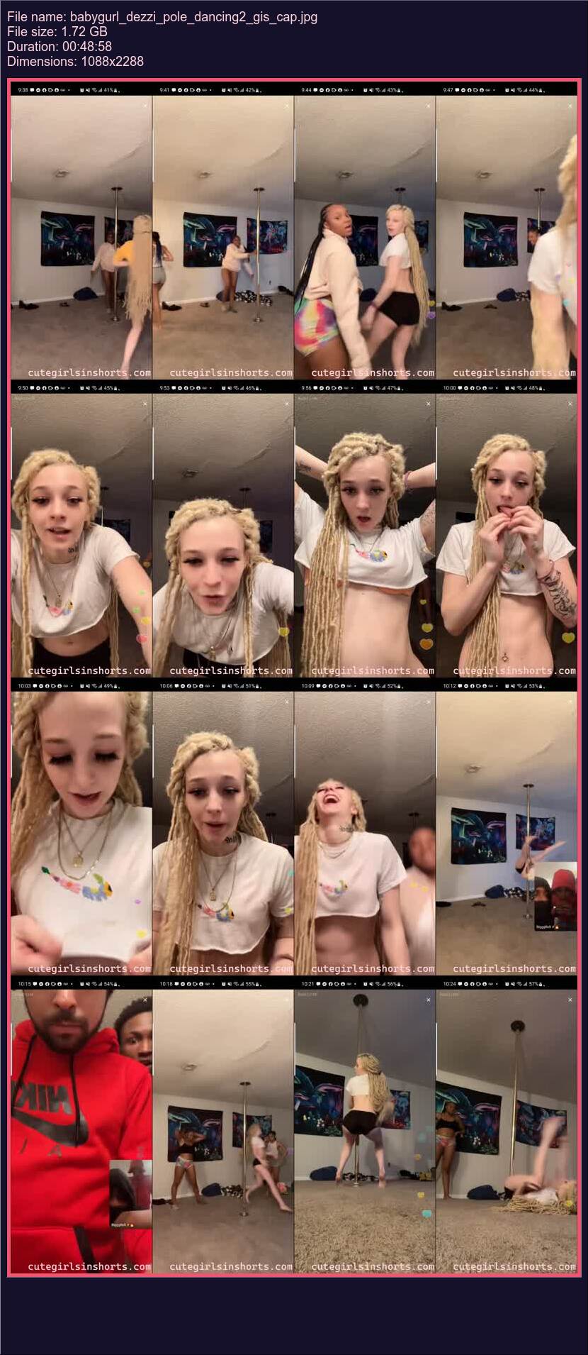 Babygurl Dezzi Pole Dancing 2