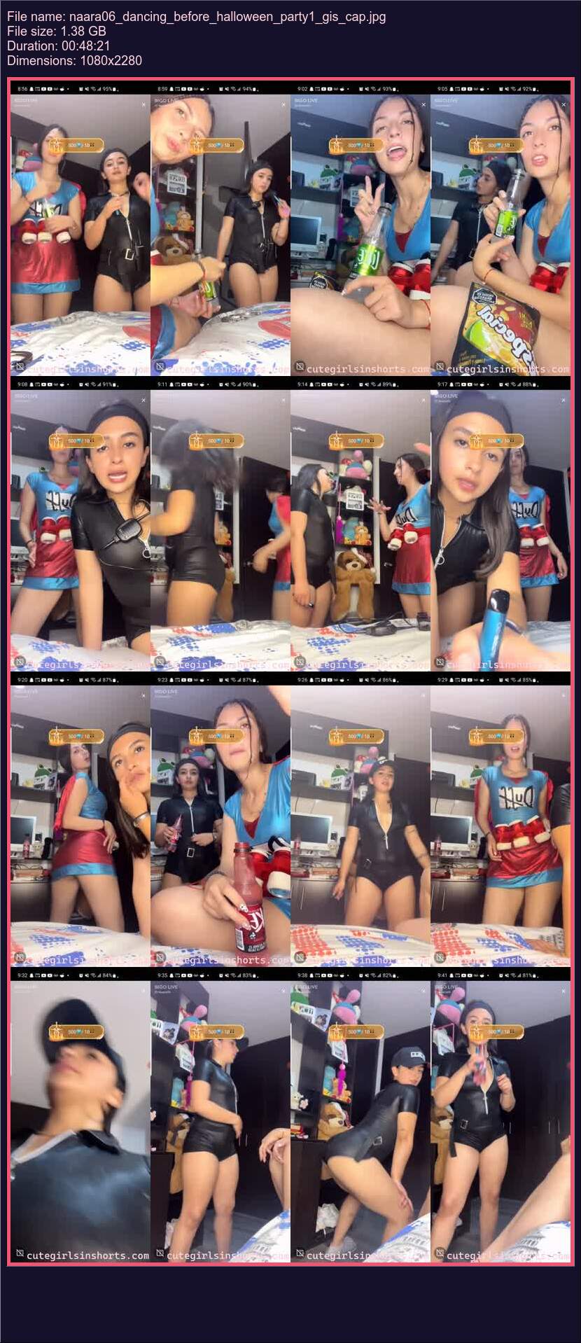 Naara 06 Dancing Before Halloween Party 1