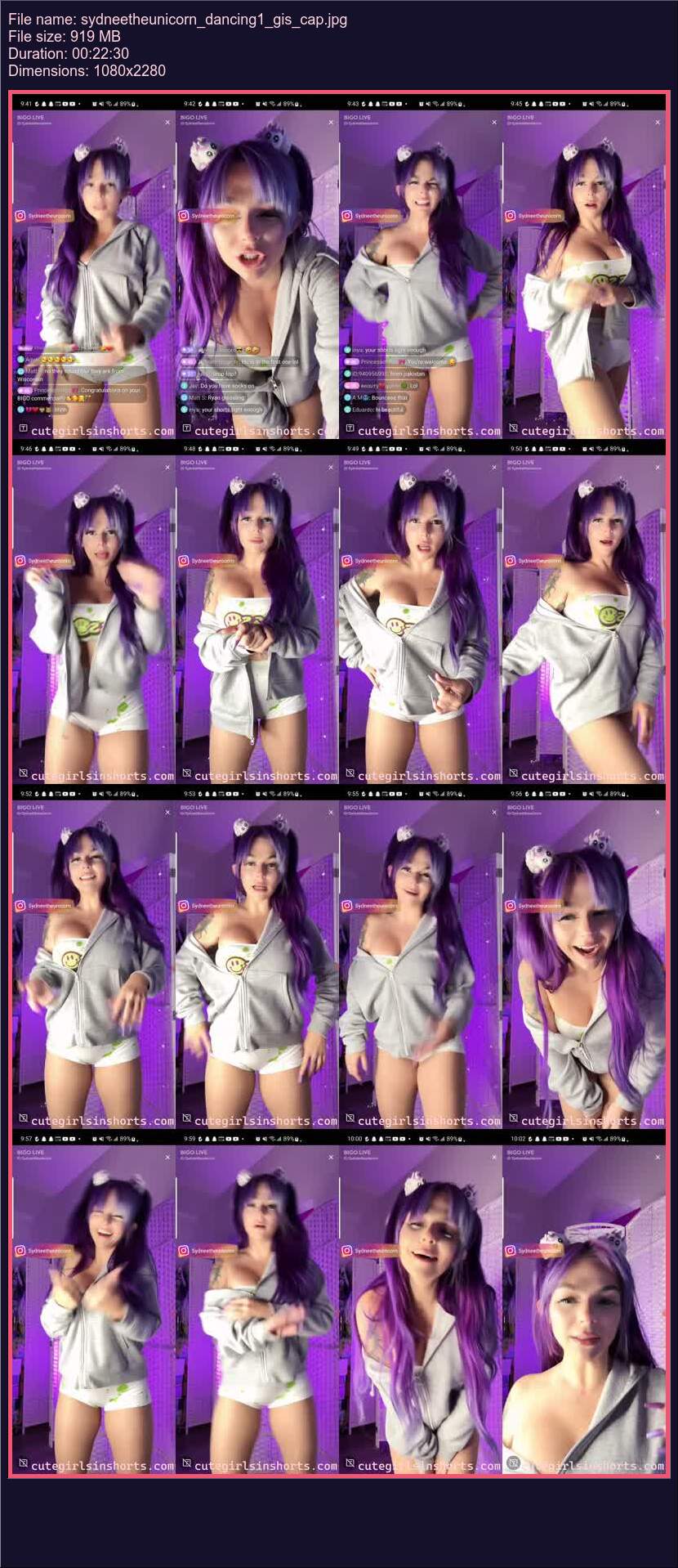 Sydneetheunicorn Dancing 1