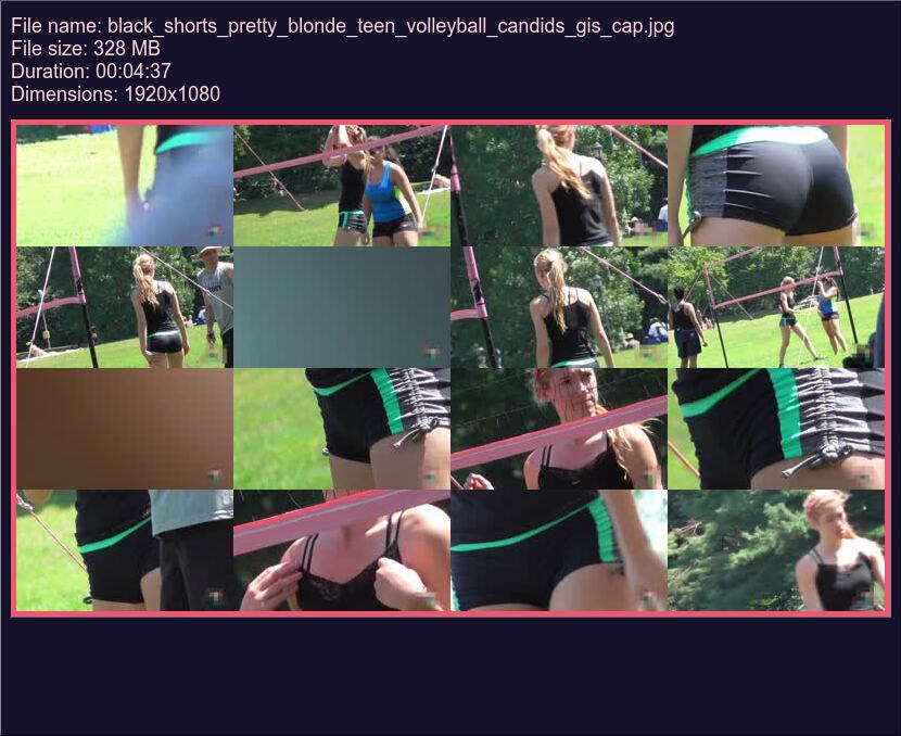 black_shorts_pretty_blonde_teen_volleyball_candids_gis