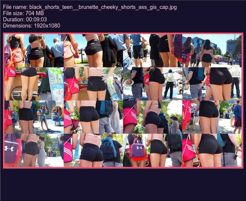 black_shorts_teen__brunette_cheeky_shorts_ass_gis