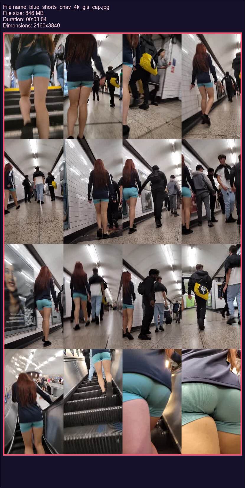 Blue Shorts Chav 4 K