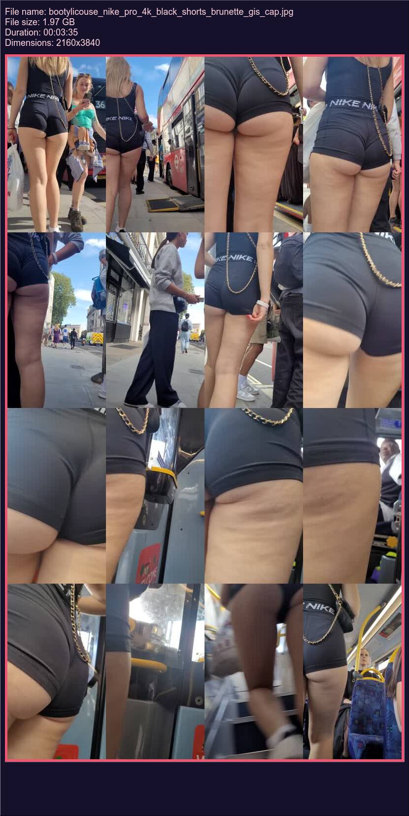 bootylicouse_nike_pro_4k_black_shorts_brunette_gis