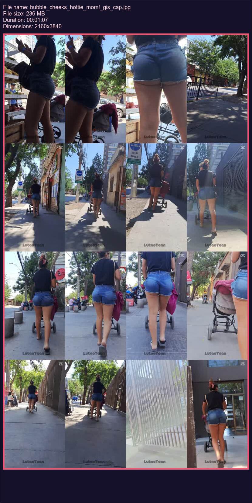 Bubble Cheeks Hottie Mom