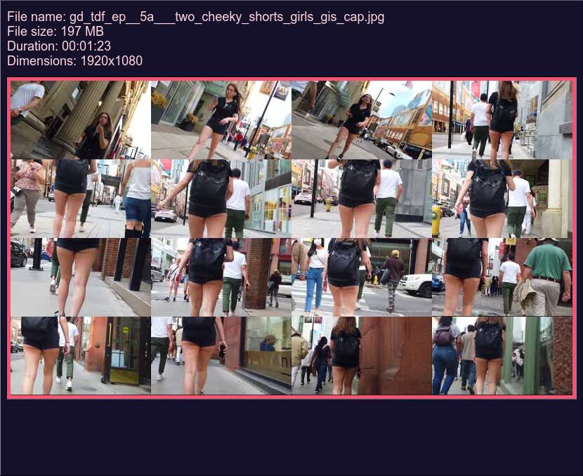 Gd Tdf Ep 5 A Two Cheeky Shorts Girls