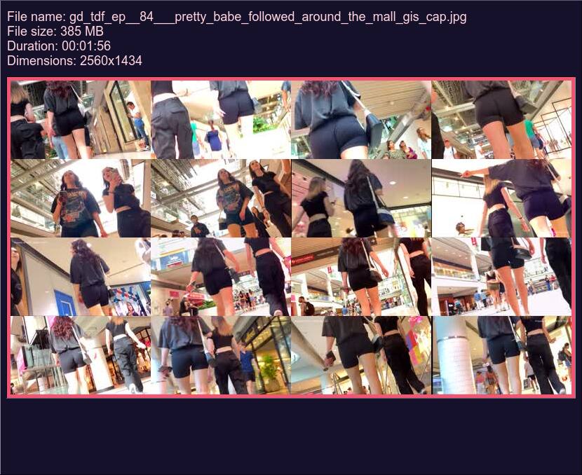 Gd Tdf Ep 84 Pretty Babe Followed Around The Mall