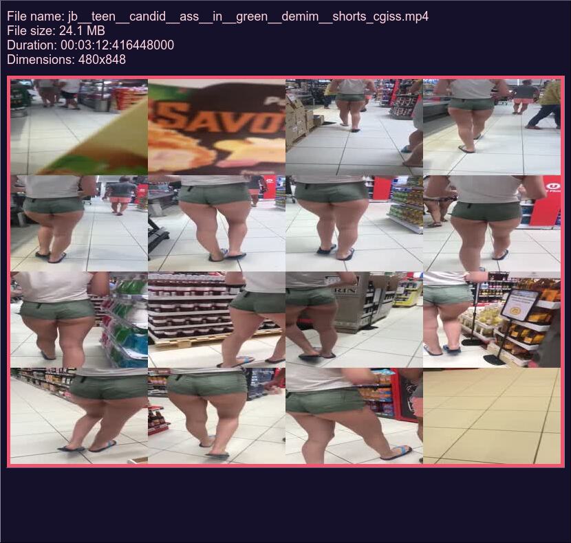 jb__teen__candid__ass__in__green__demim__shorts_cgiss