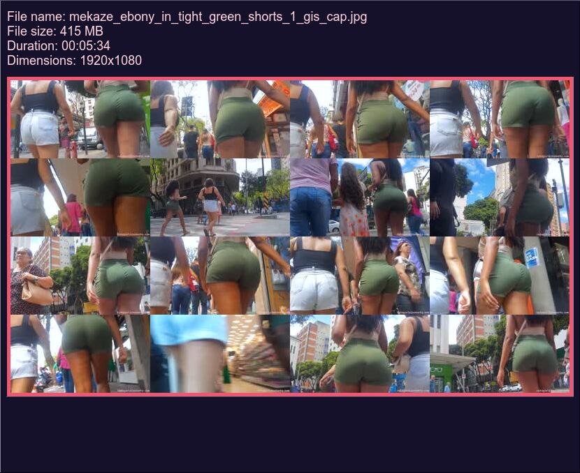 mekaze_ebony_in_tight_green_shorts_1_gis