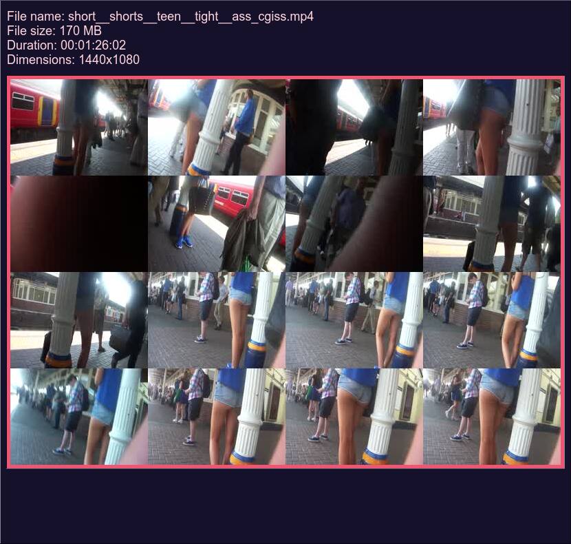 Short Shorts Teen Tight Ass