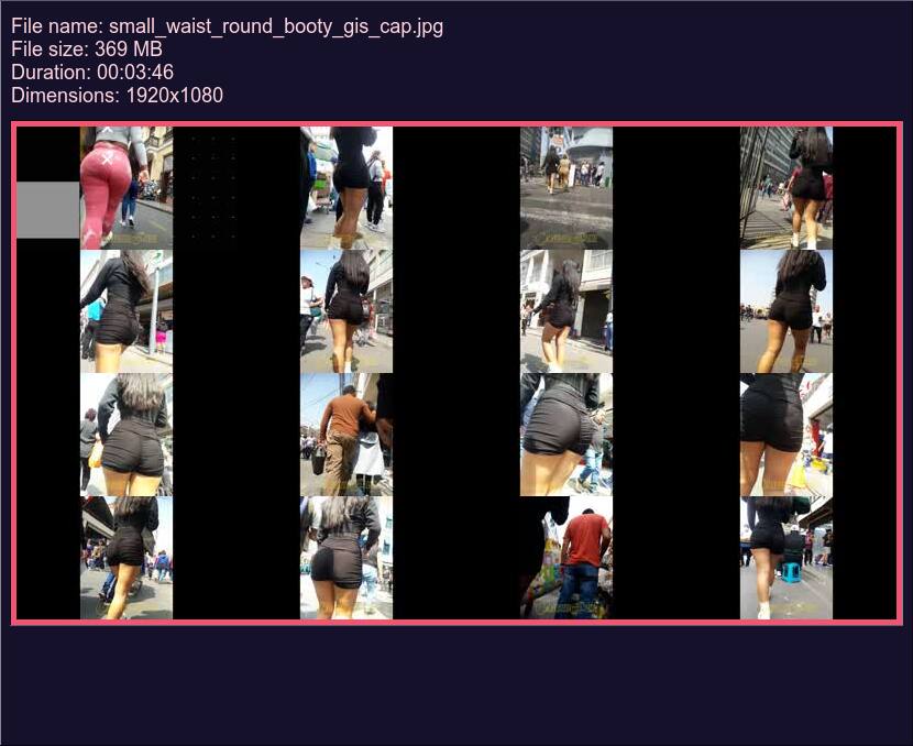 Small Waist Round Booty