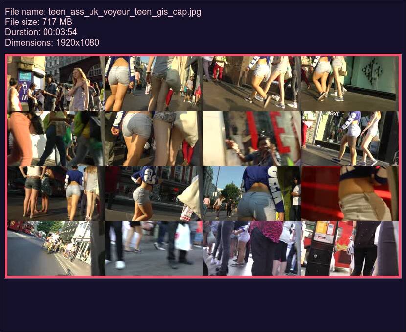 Teen Ass Uk Voyeur Teen