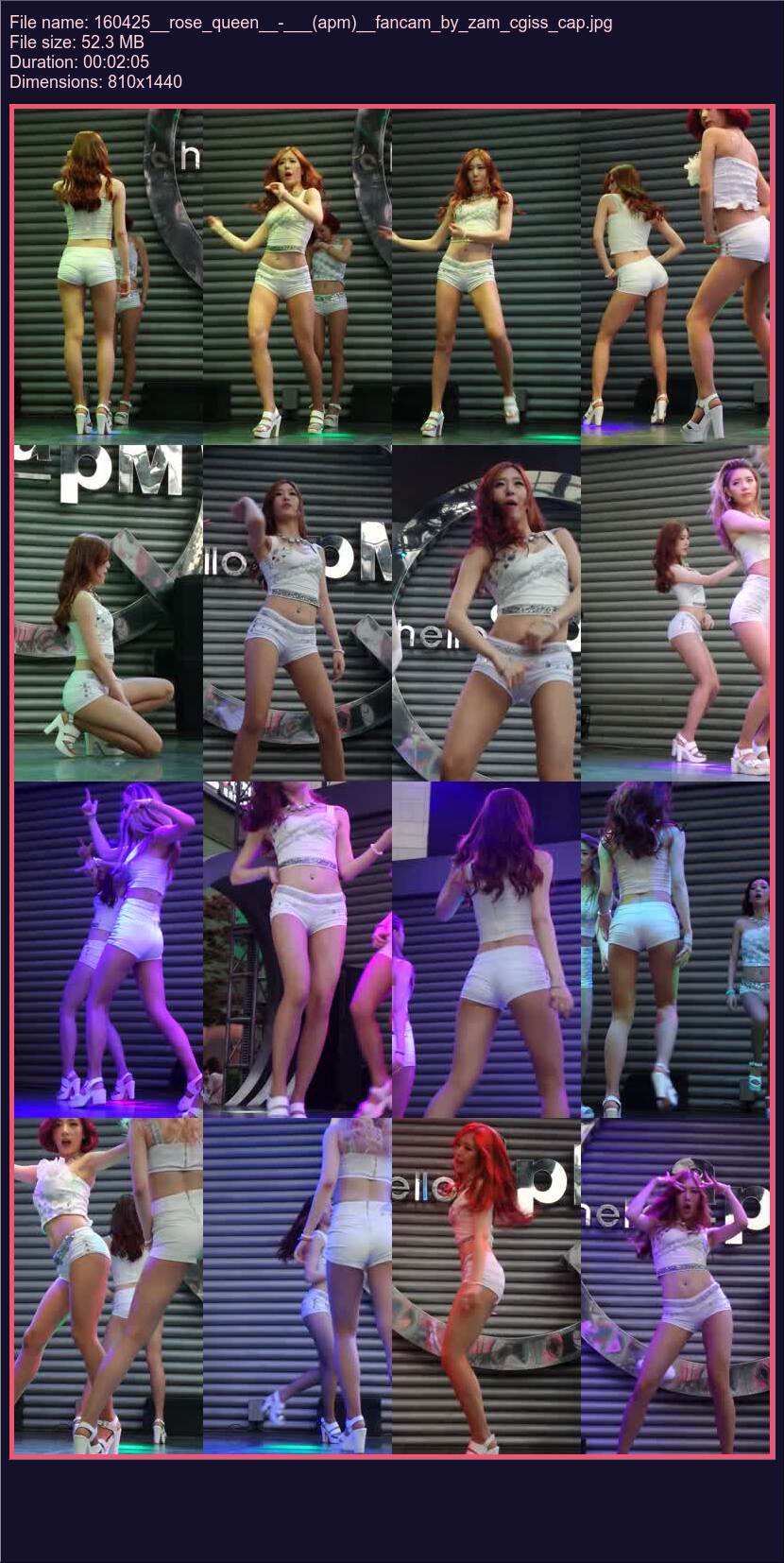 160425 Rose Queen Apm Fancam By Zam