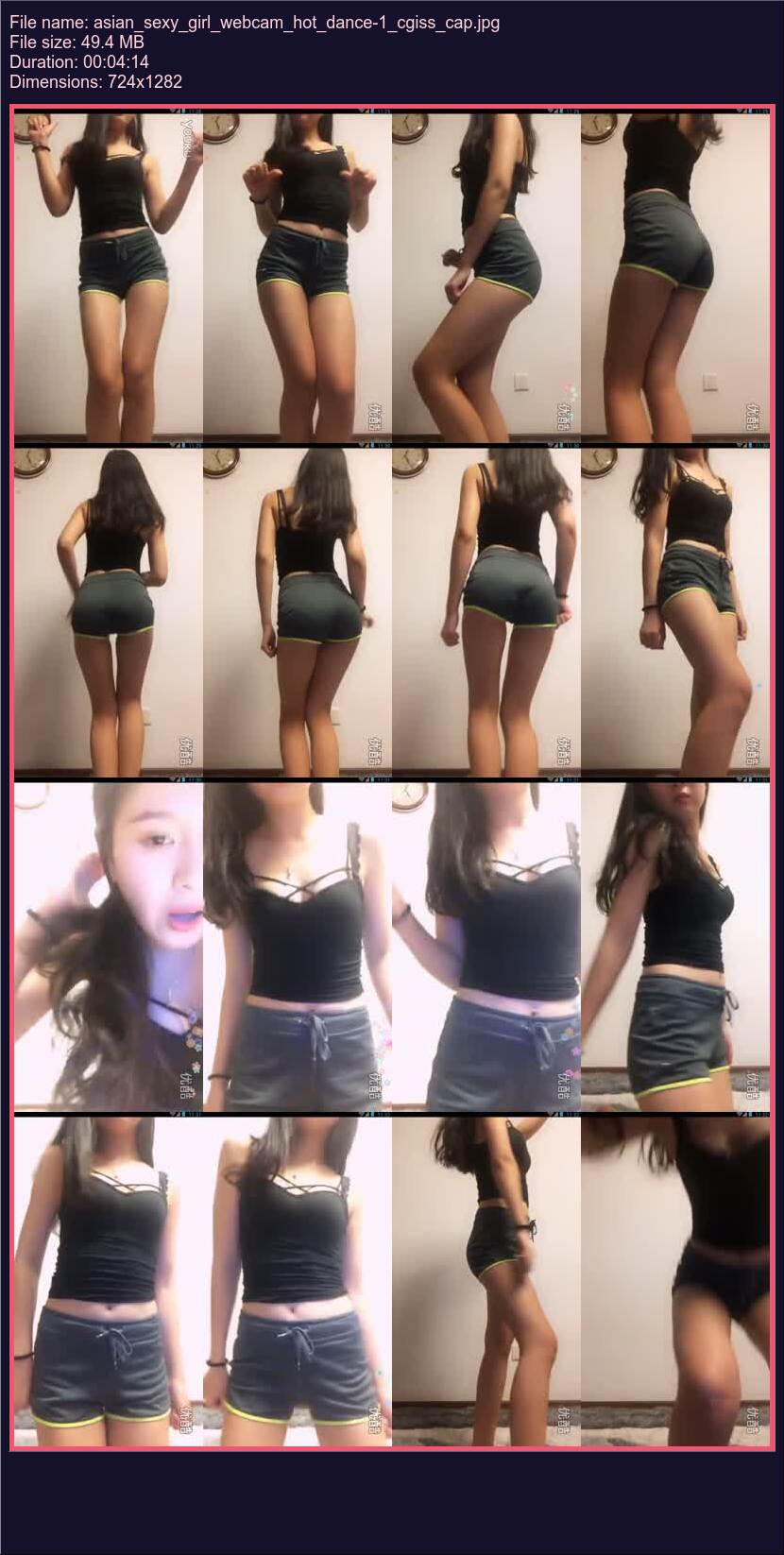 Asian Sexy Girl Webcam Hot Dance 1