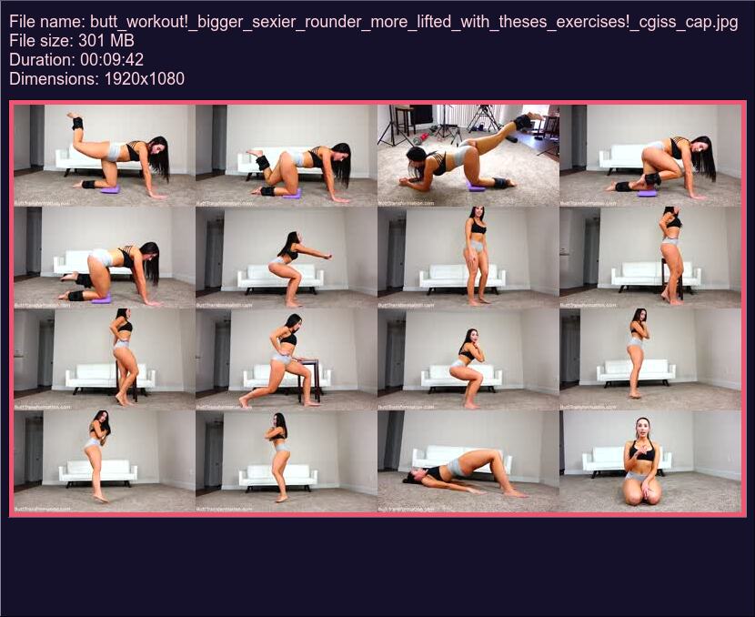 Butt Workout Bigger Sexier Rounder More Lifted With Theses Exercises