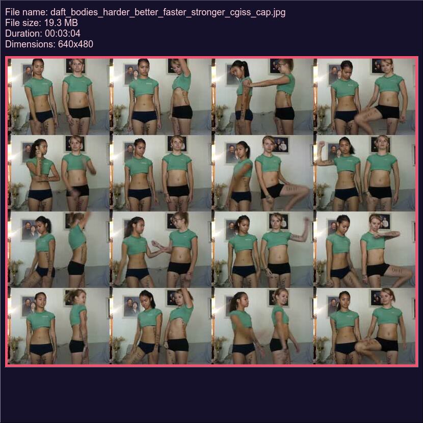 Daft Bodies Harder Better Faster Stronger