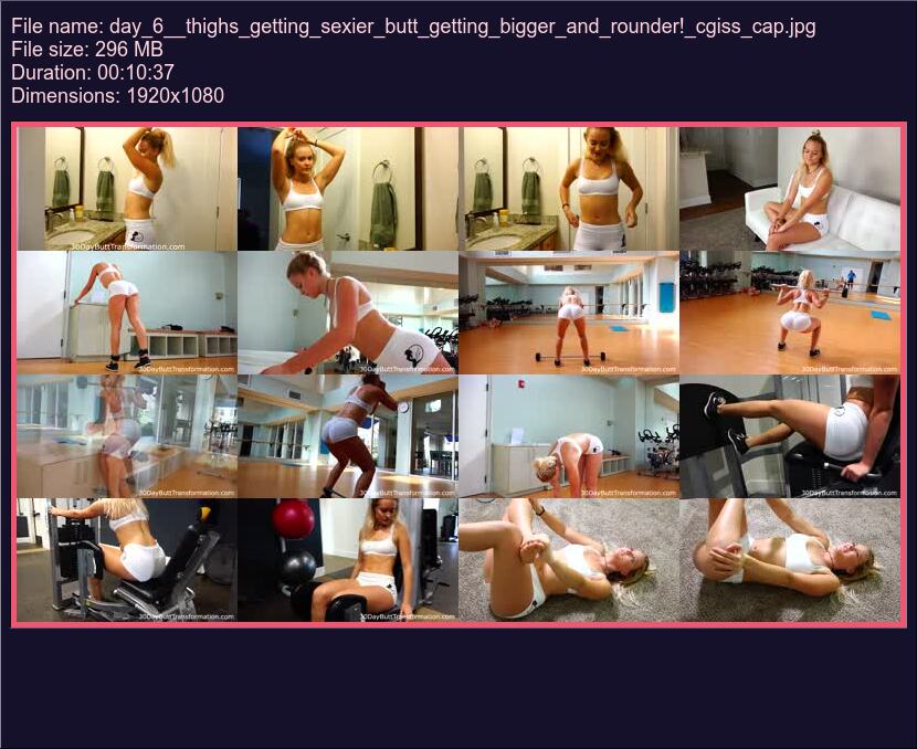 Day 6 Thighs Getting Sexier Butt Getting Bigger And Rounder