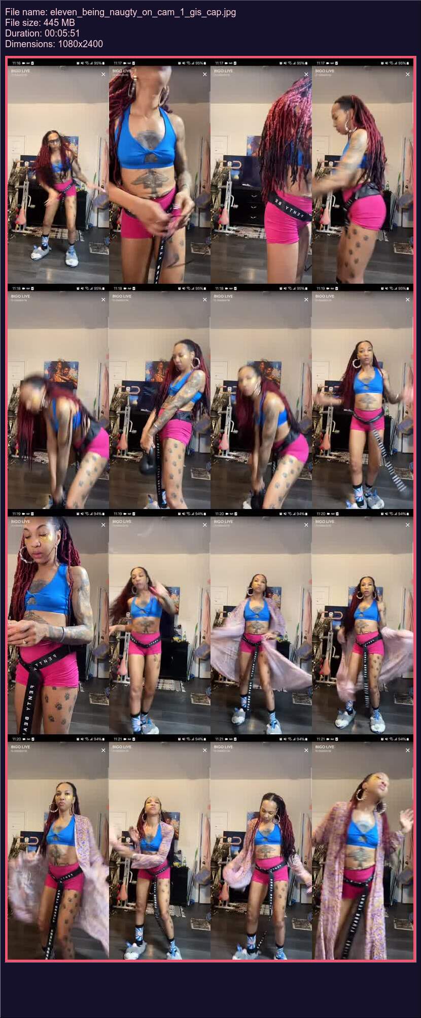 Eleven Being Naugty On Cam 1