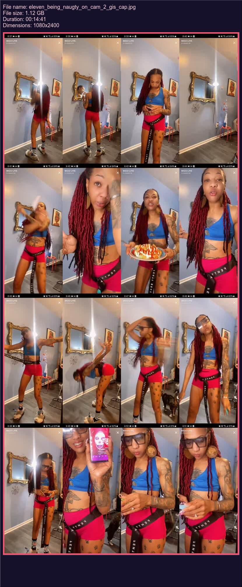 Eleven Being Naugty On Cam 2