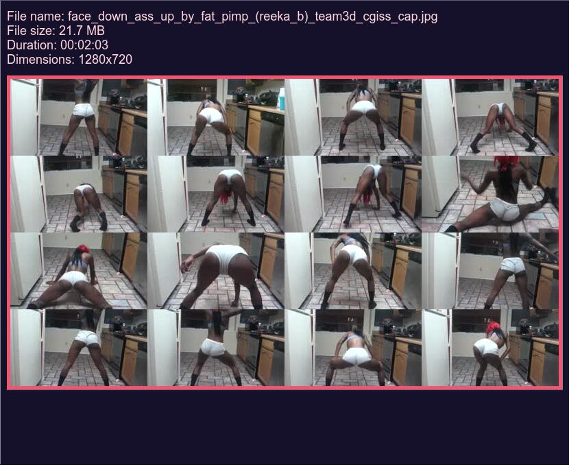 Face Down Ass Up By Fat Pimp Reeka B Team 3 D