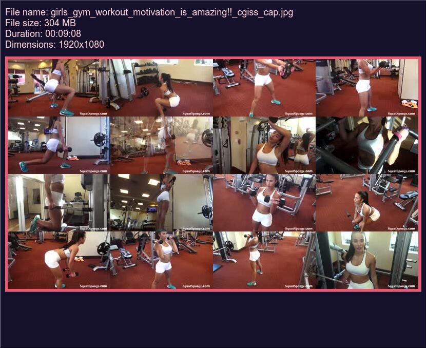 Girls Gym Workout Motivation Is Amazing