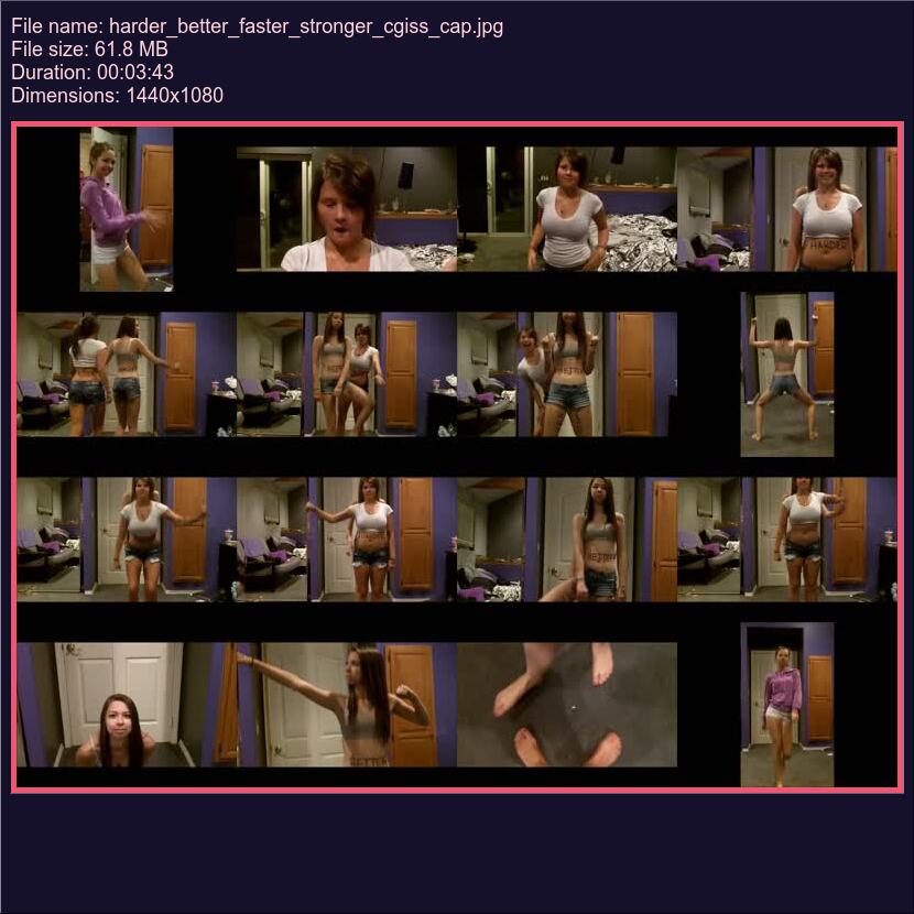 Harder Better Faster Stronger