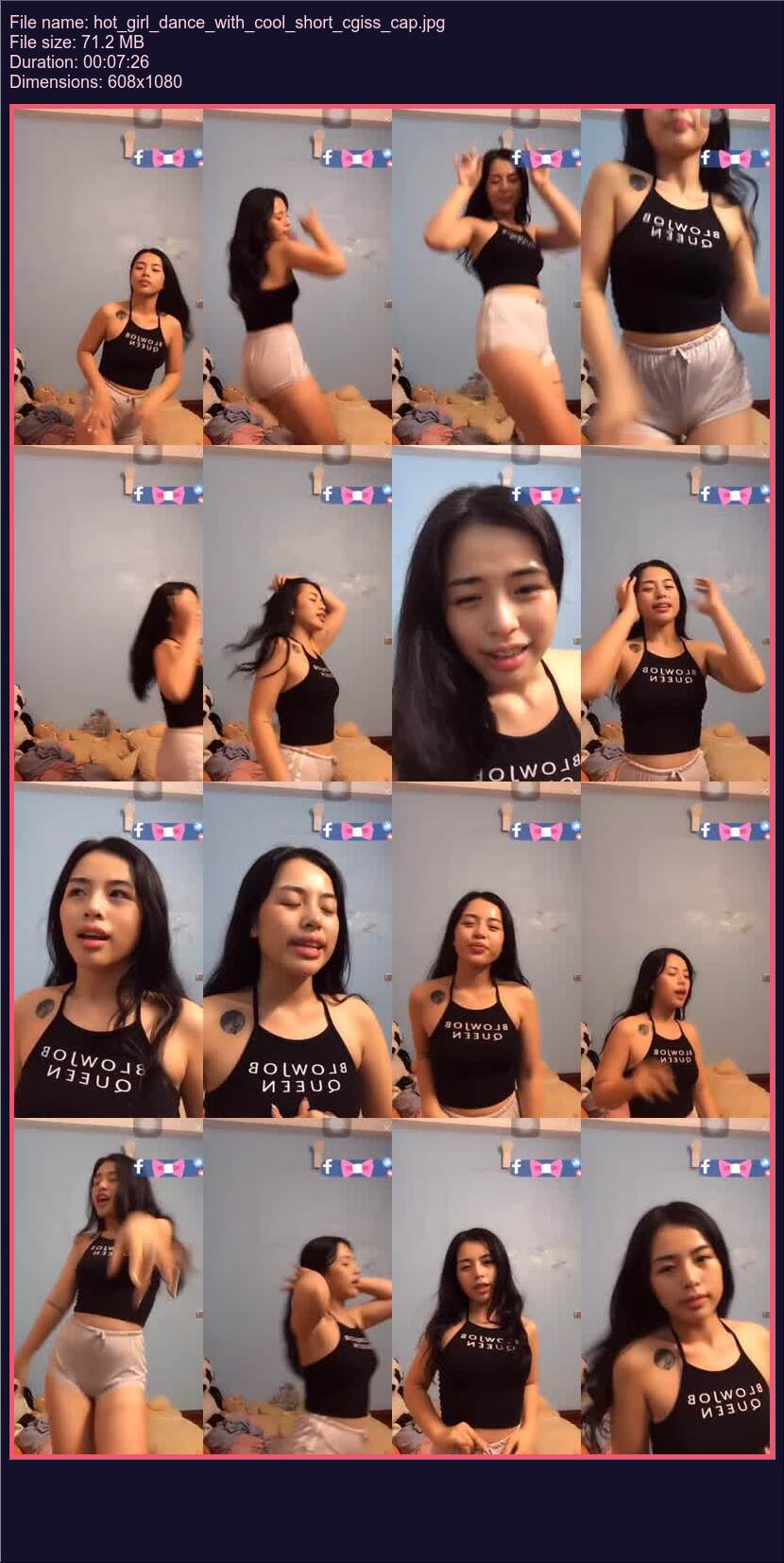 Hot Girl Dance With Cool Short