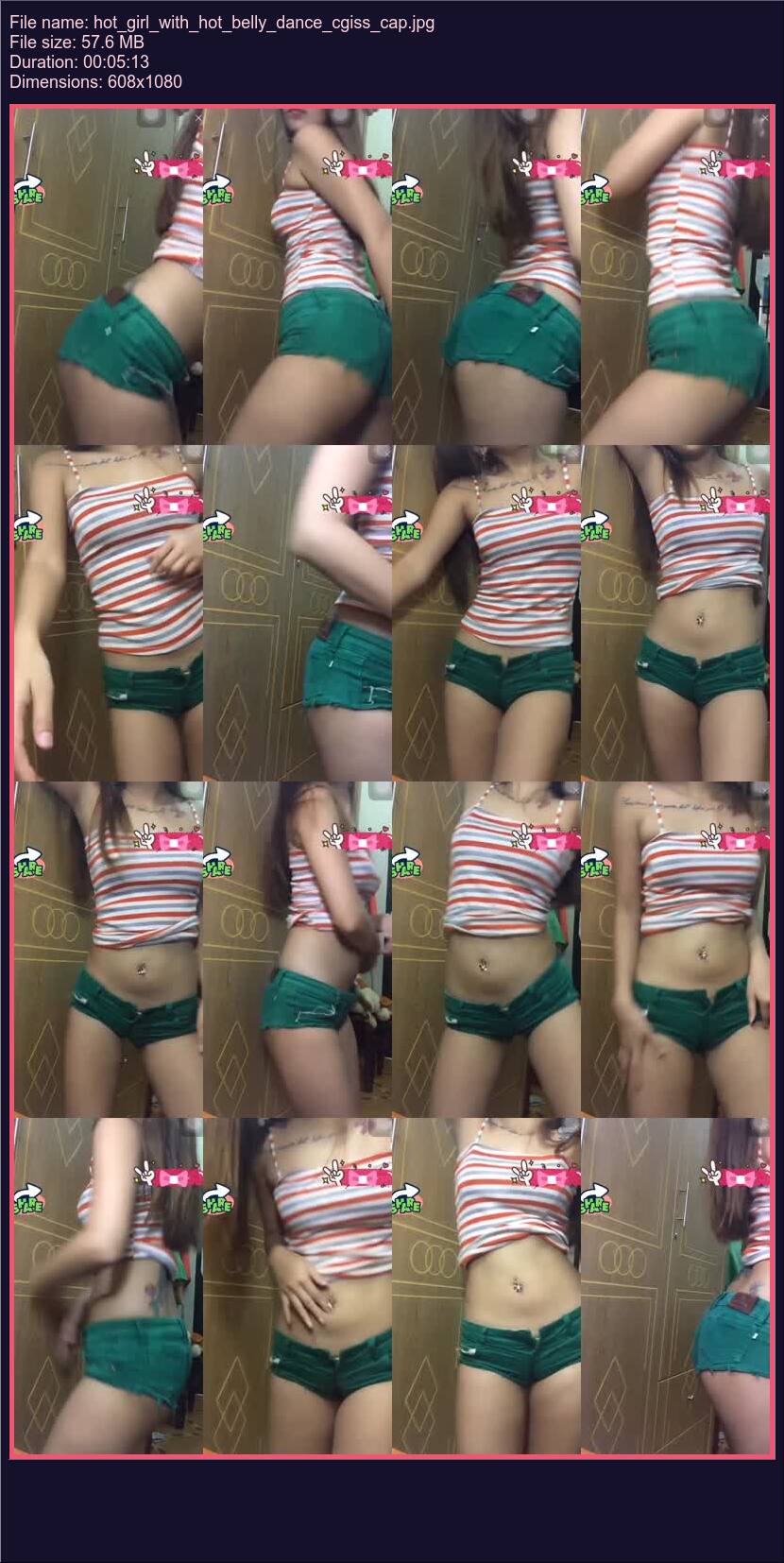 Hot Girl With Hot Belly Dance