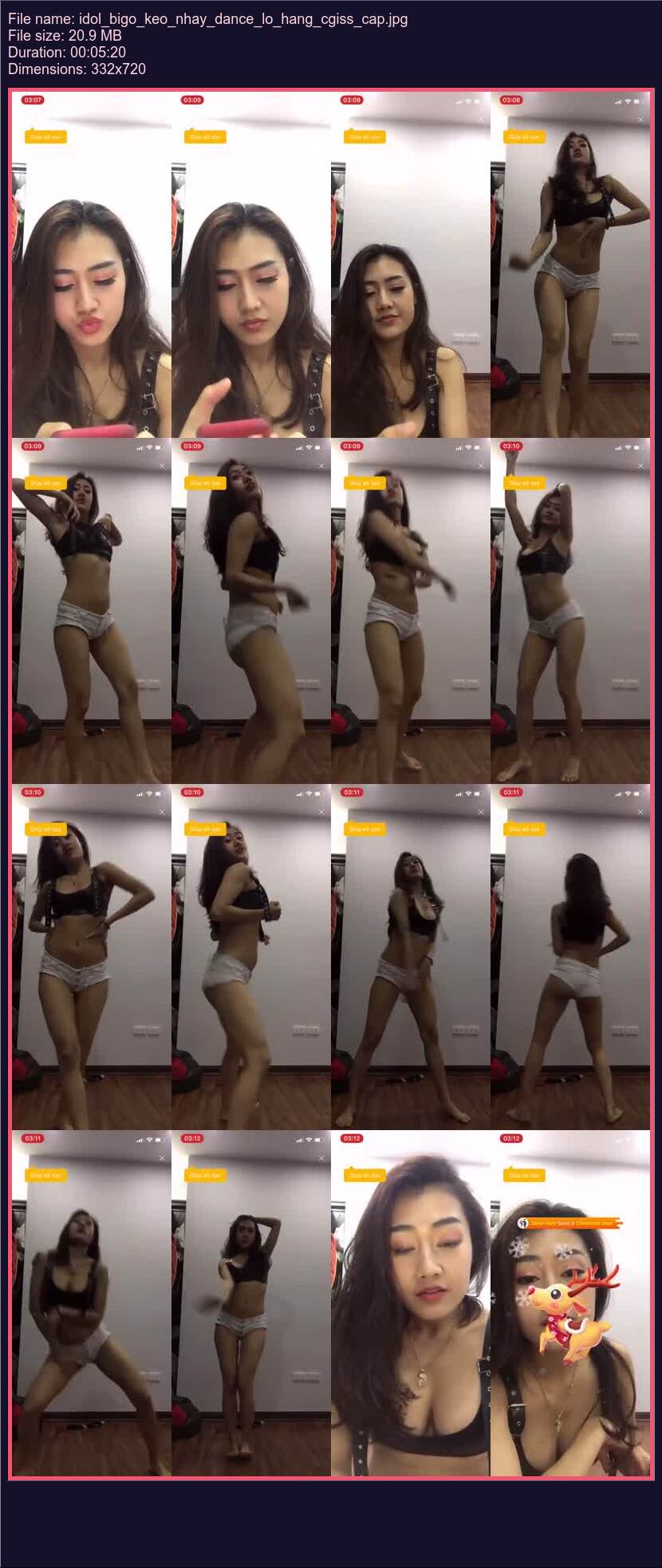 Idol Bigo Keo Nhay Dance Lo Hang