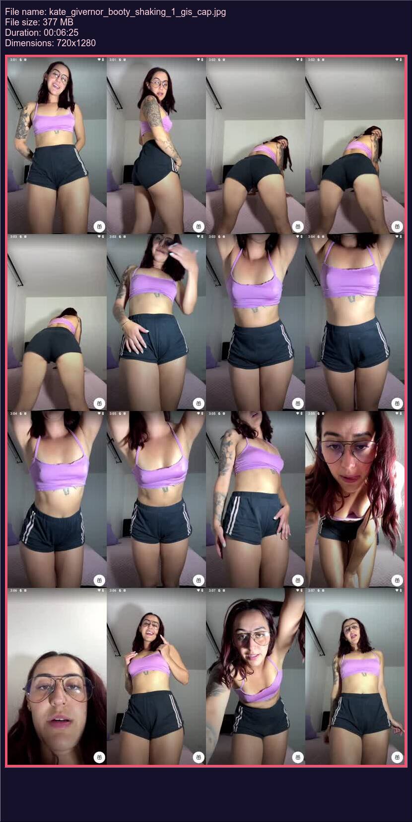 Kate Givernor Booty Shaking 1