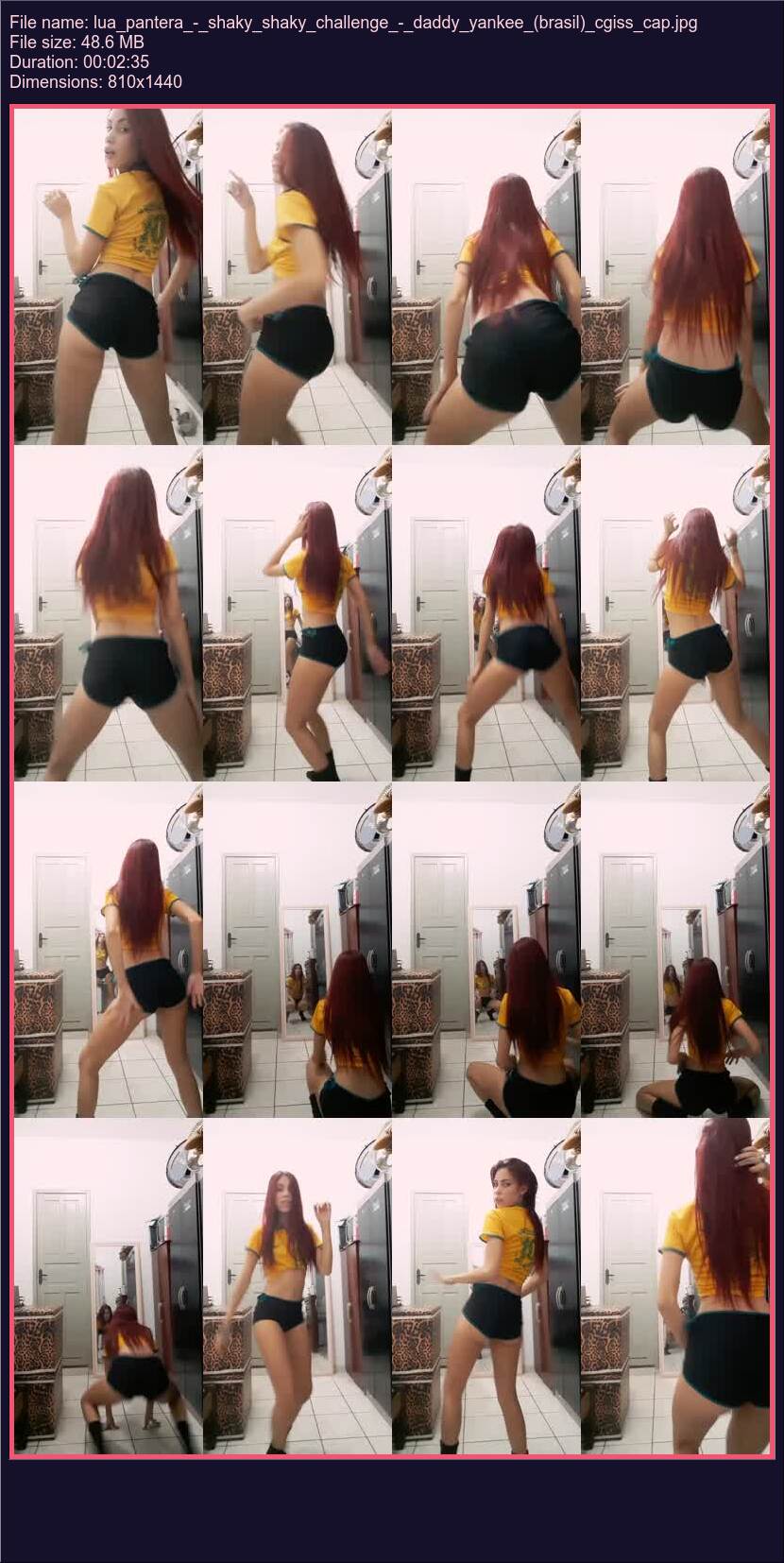 Lua Pantera Shaky Shaky Challenge Daddy Yankee Brasil