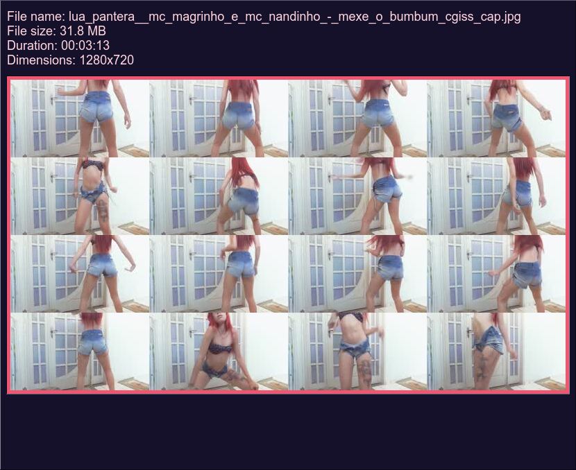 Lua Pantera Mc Magrinho E Mc Nandinho Mexe O Bumbum