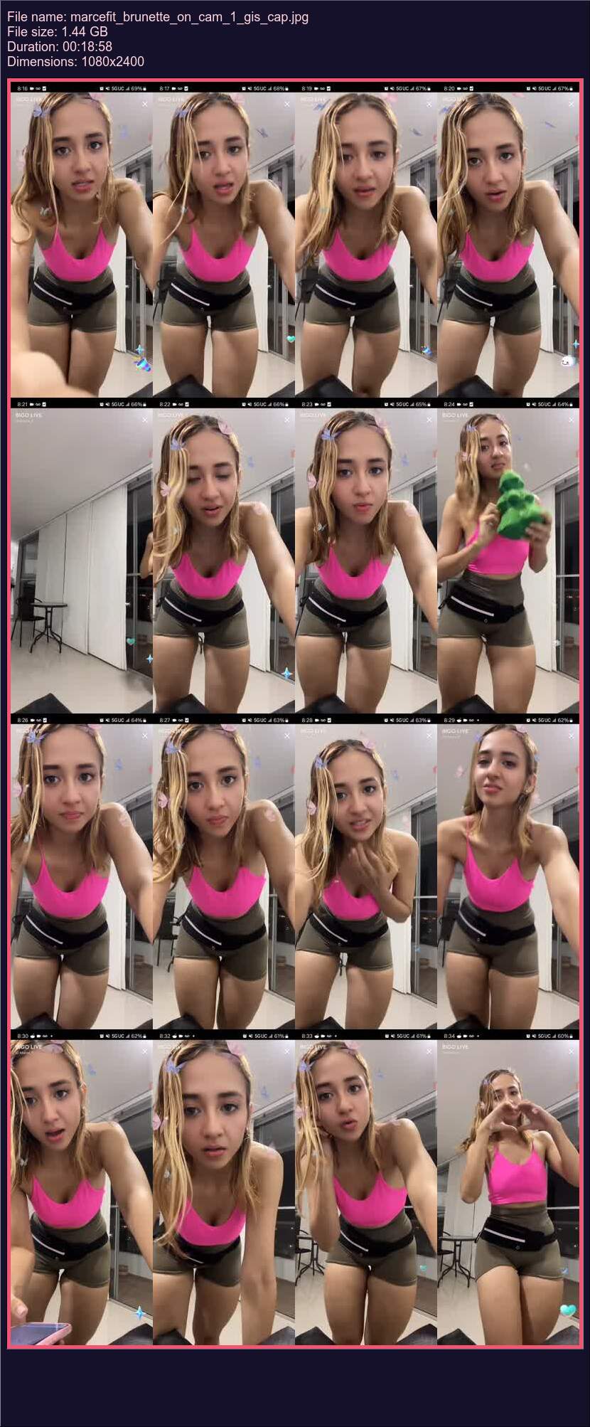 Marcefit Brunette On Cam 1