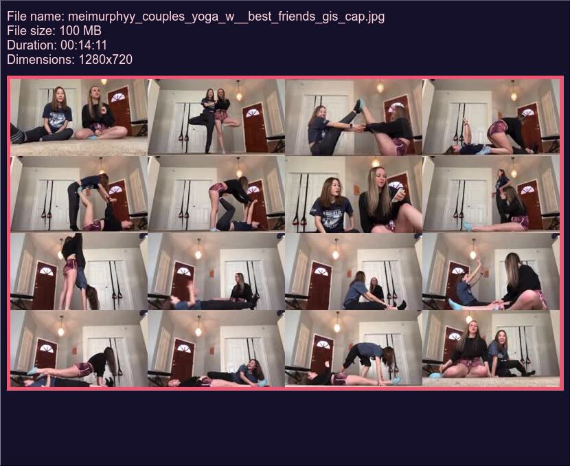 Meimurphyy Couples Yoga W Best Friends