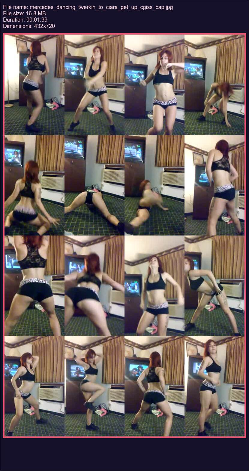 Mercedes Dancing Twerkin To Ciara Get Up