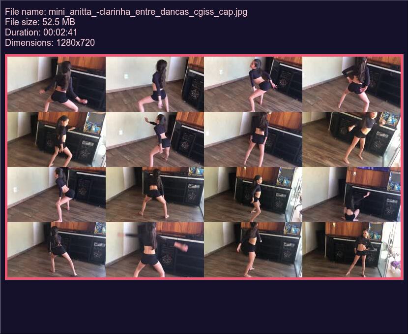 Mini Anitta Clarinha Entre Dancas