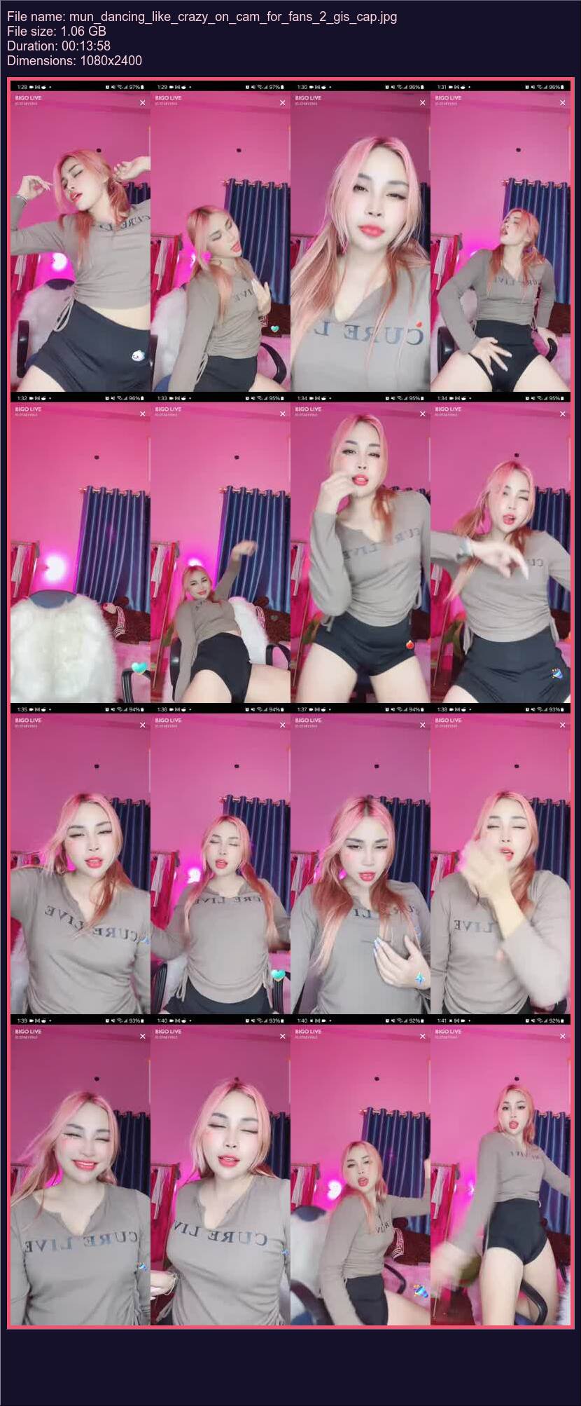 Mun Dancing Like Crazy On Cam For Fans 2