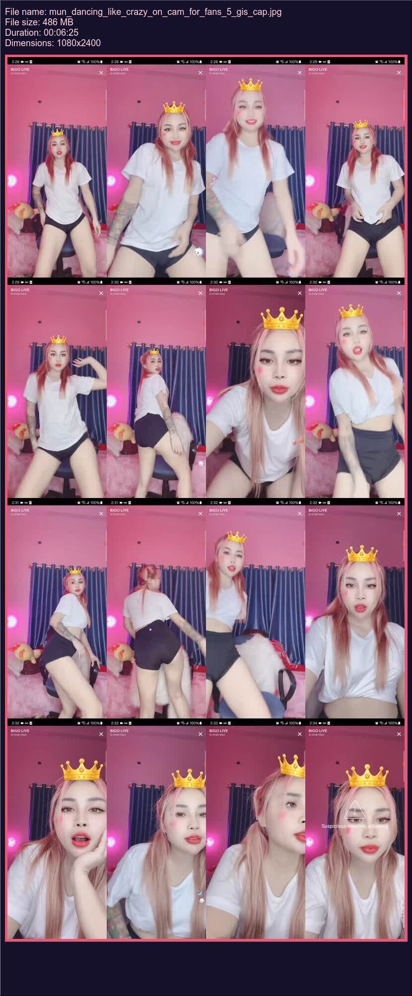 Mun Dancing Like Crazy On Cam For Fans 5