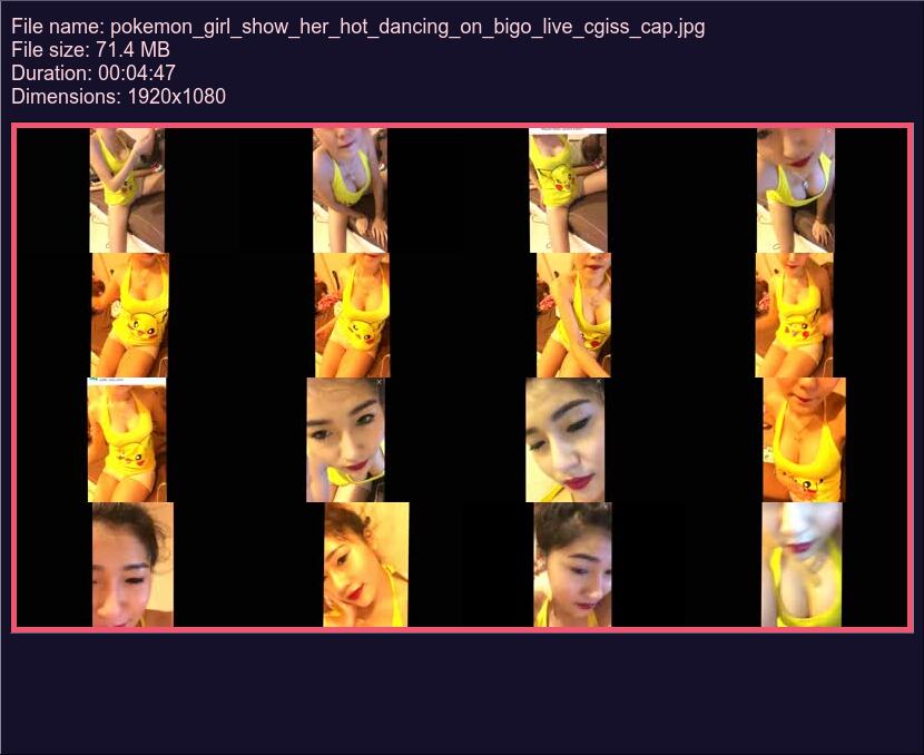 Pokemon Girl Show Her Hot Dancing On Bigo Live