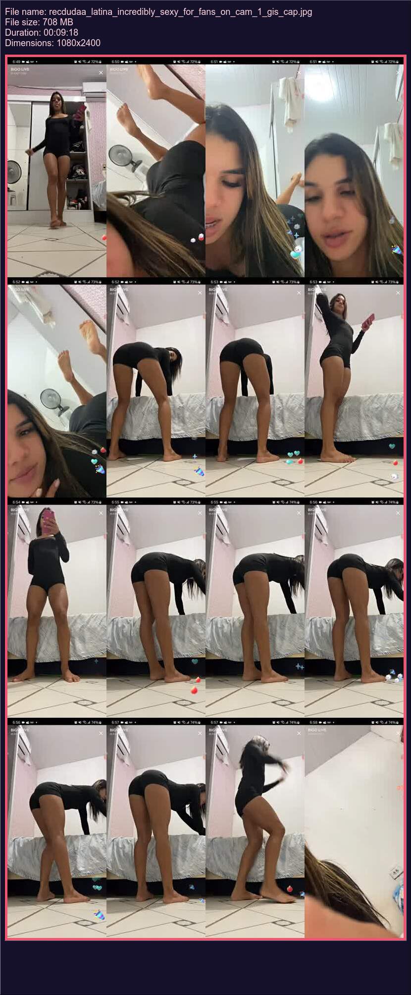 Recdudaa Latina Incredibly Sexy For Fans On Cam 1