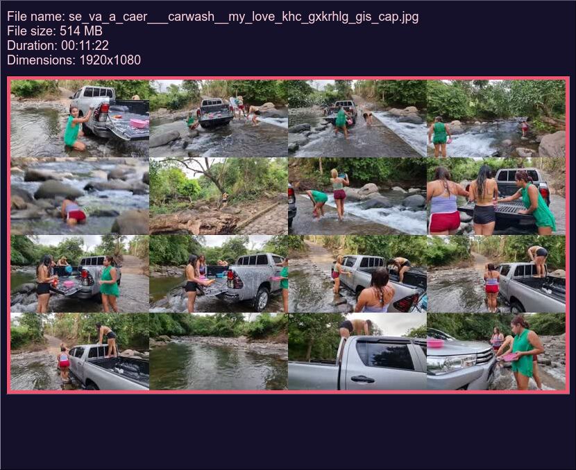 Se Va A Caer Carwash My Love Khc Gxkrhlg