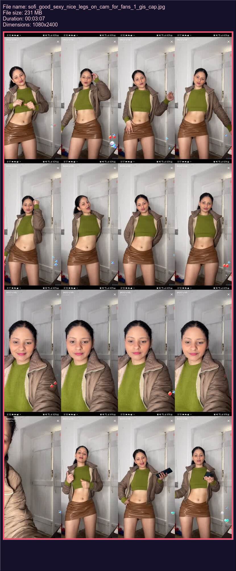 Sofi Good Sexy Nice Legs On Cam For Fans 1