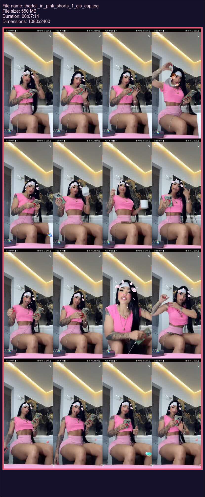 Thedoll In Pink Shorts 1