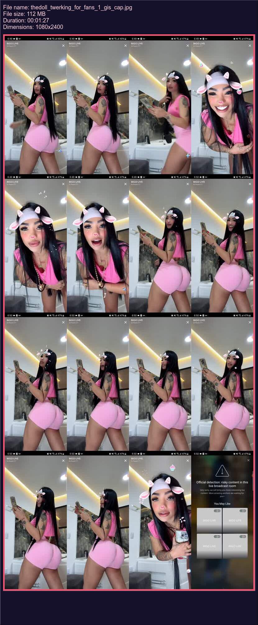 Thedoll Twerking For Fans 1