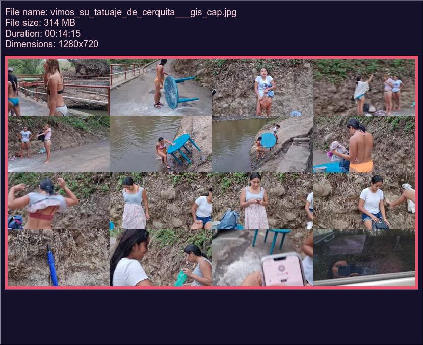 Vimos Su Tatuaje De Cerquita