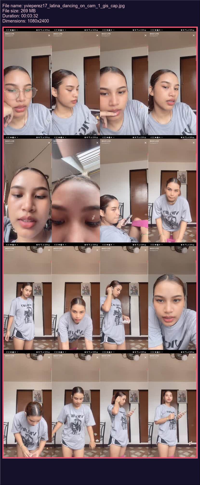 Yvieperez 17 Latina Dancing On Cam 1