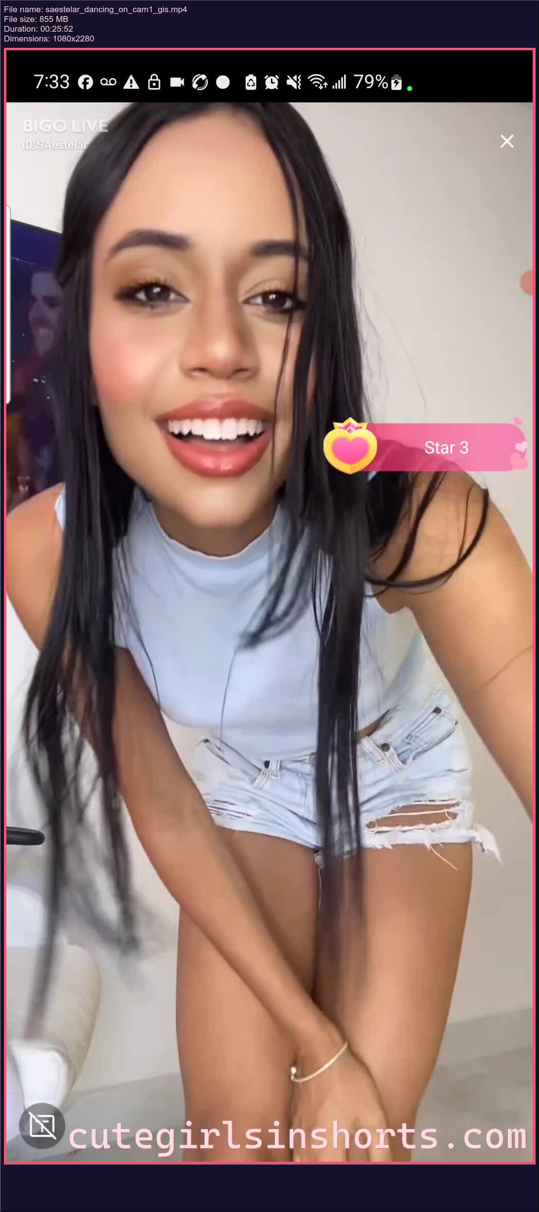 Saestelar Dancing On Cam 1