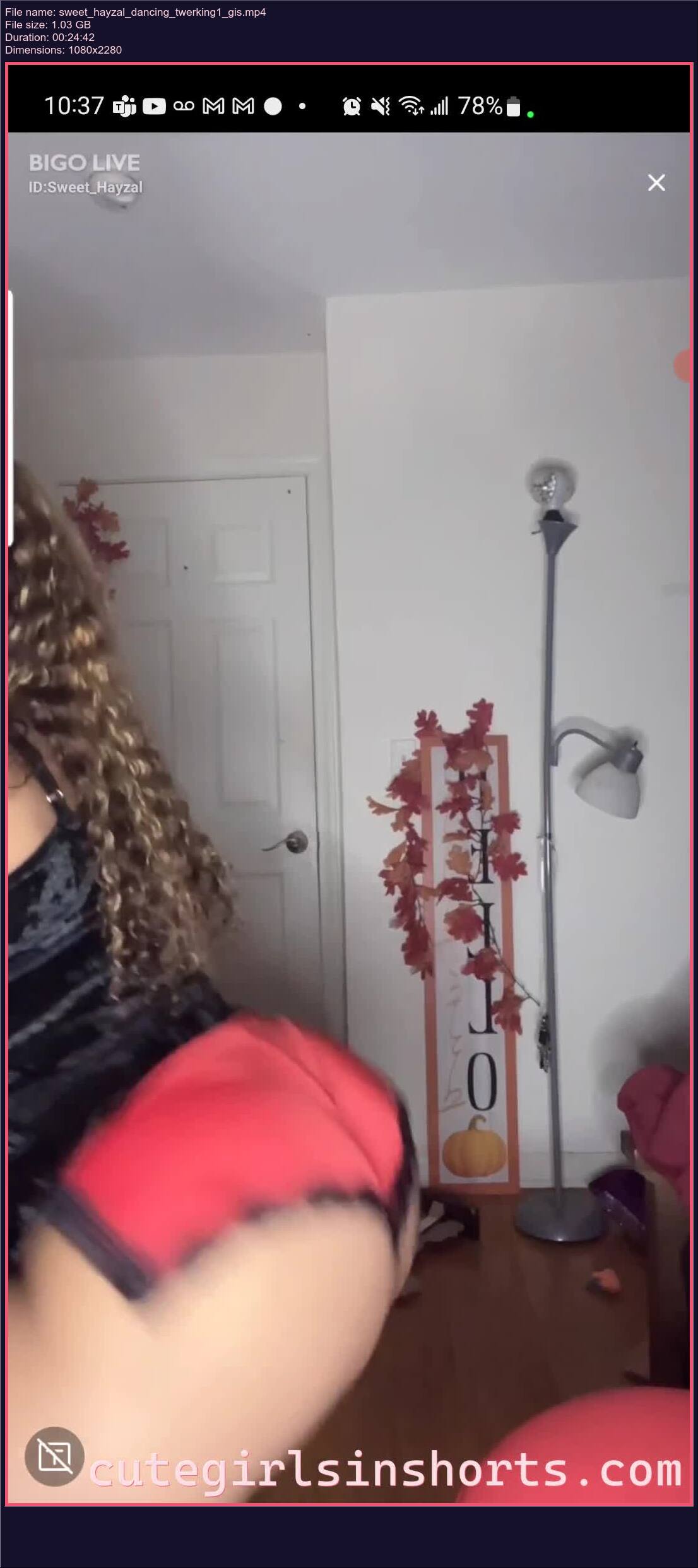 Sweet Hayzal Dancing Twerking 1