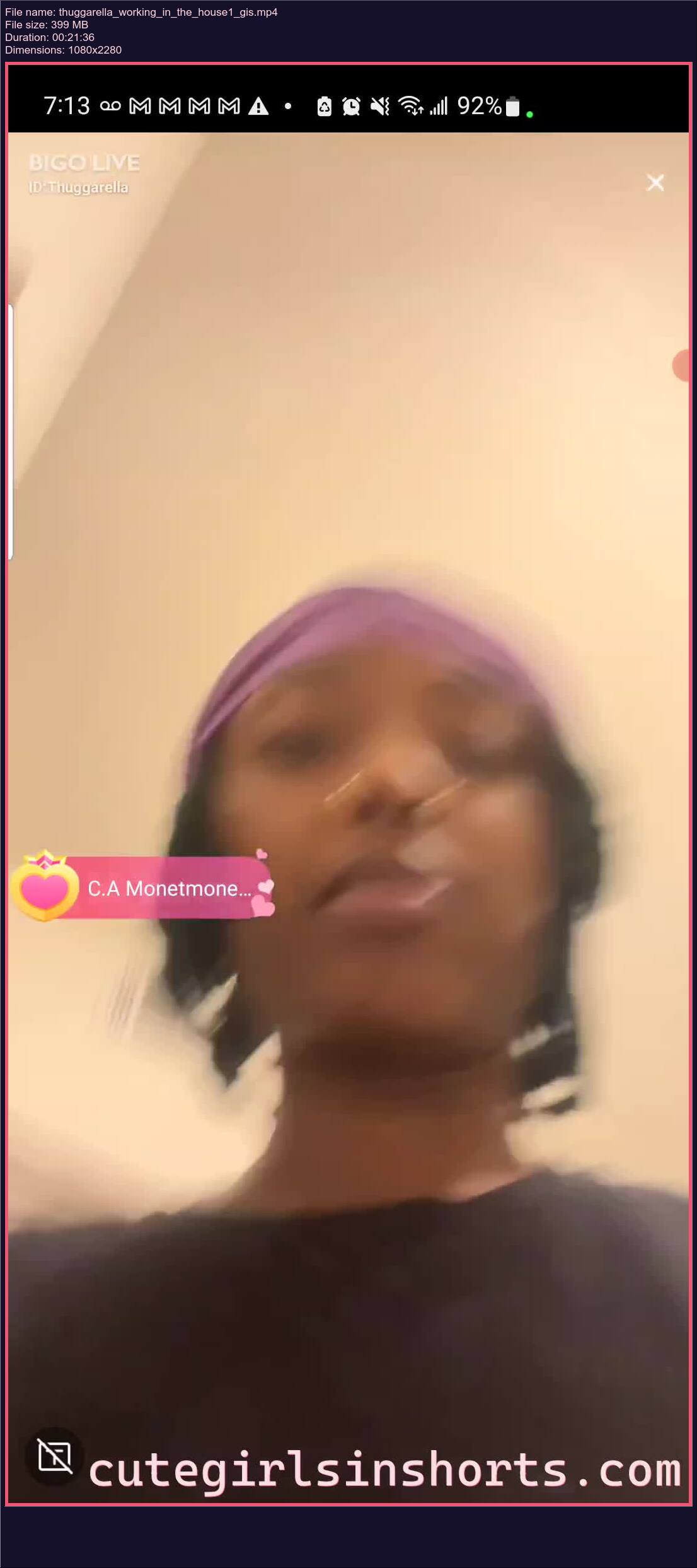 Thuggarella Working In The House 1