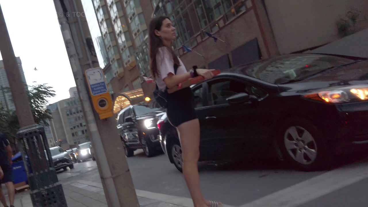 Gd Sb Vol 34 Unaware Brunette In A Hurry