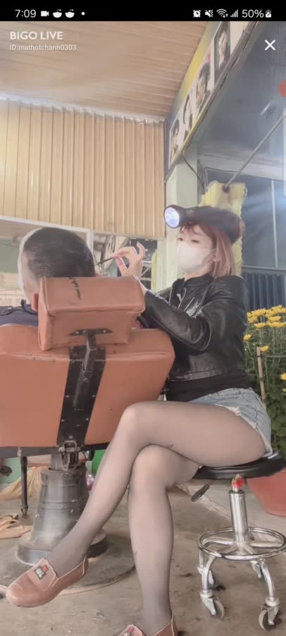 Asian Barber Waxing Guys Hair 1